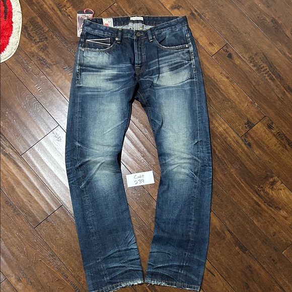 Cult of Individuality Other - NWT Cult Of Individuality SAMPLE Rebel Straight Selvedge Denim Jeans C239